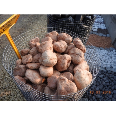 Otoczak Rosso Verona 3-6cm kamień do ogrodu kruszywa gawlik