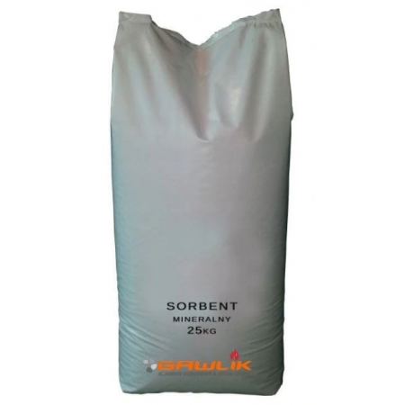 Sorbent uniwersalny do oleju, benzyny, ropy 25 kg