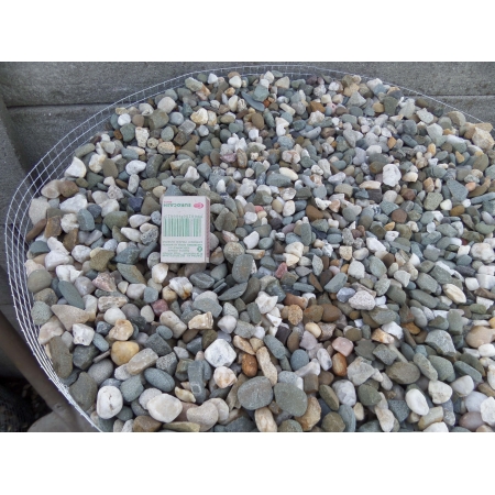 Żwir rzeczny mix kolorów 8-16mm kamień do ogrodu kruszywa gawlik