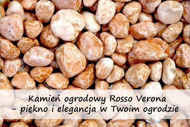 Kamień ogrodowy Rosso Verona - piękno i elegancja w Twoim ogrodzie