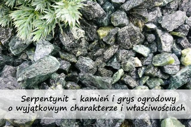 Serpentynit - kamień i grys ogrodowy o wyjątkowym charakterze i właściwościach