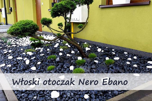 Nero ebano - wyjątkowy kamień ogrodowy pochodzący z Włoch