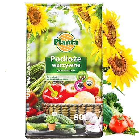 PLANTA Podłoże warzywne 80l